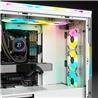 CORSAIR iCUE 5000T RGB Tempered Glass Mid-Tower Smart Case, White