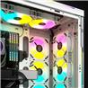 CORSAIR iCUE 5000T RGB Tempered Glass Mid-Tower Smart Case, White