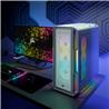 CORSAIR iCUE 5000T RGB Tempered Glass Mid-Tower Smart Case, White