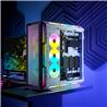 CORSAIR iCUE 5000T RGB Tempered Glass Mid-Tower Smart Case, White