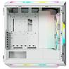 CORSAIR iCUE 5000T RGB Tempered Glass Mid-Tower Smart Case, White