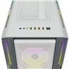 CORSAIR iCUE 5000T RGB Tempered Glass Mid-Tower Smart Case, White