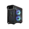 FRACTAL DESIGN Torrent Compact RGB Black TG Light Tempered Glass High-Airflow ATX Computer Case(Open Box)