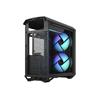 FRACTAL DESIGN Torrent Compact RGB Black TG Light Tempered Glass High-Airflow ATX Computer Case(Open Box)