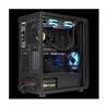 Gamdias ATHENA E1 Elite, mesh high air flow, Preinstalled ARGB 120mm fan w/ 5v 3pin sync, 120mm Fan, side tempered glass,280mm 