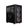 Gamdias ATHENA M2, High airflow mesh, 3x ARGB 120mm fans w/ 5v 3pin sync, LED Strips, tempered glass side panel, ATX gaming cas