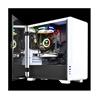 Gamdias MARS E2, micro-ATX  (WHITE), USB 3.0, rear 120mm fan, tempered glass side panel, Max GPU length: 350mm (13.77"), gaming