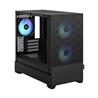 FRACTAL DESIGN Pop Mini Air RGB Black TG mATX High-Airflow Clear Tempered Glass Window Mid Tower Computer Case(Open Box)