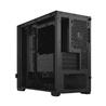 FRACTAL DESIGN Pop Mini Silent Black mATX Sound Damped Solid Panel Mid Tower Computer Case