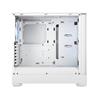 FRACTAL DESIGN Pop Air RGB White TG ATX High-Airflow Clear Tempered Glass Window Mid Tower Computer Case(Open Box)