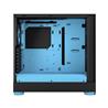 FRACTAL DESIGN Pop Air RGB Black Cyan Core TG ATX High-Airflow Clear Tempered Glass Window Mid Tower Computer Case