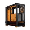 FRACTAL DESIGN Pop Air RGB Black Orange Core TG ATX High-Airflow Clear Tempered Glass Window Mid Tower Computer Case