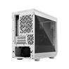 Fractal Design Meshify 2 Nano White TG Mini ITX High-Airflow Clear Tempered Glass Window Computer Case(Open Box)