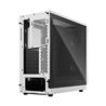 FRACTAL DESIGN Focus 2 White ATX mATX Mini ITX Clear Tinted Tempered Glass Mid Tower Computer Case