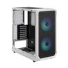 Fractal Design Focus 2 RGB White ATX mATX Mini ITX Clear Tinted Tempered Glass Mid Tower Computer Case(Open Box)