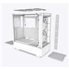 oîtier NZXT H5 Elite ATX de milieu de tour compact (blanc/noir