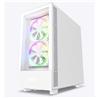oîtier NZXT H5 Elite ATX de milieu de tour compact (blanc/noir