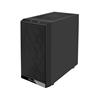 SilverStone Precision PS15 Tempered Glass Micro-ATX Case - Black(Open Box)