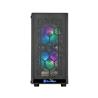 SilverStone Precision PS15 PRO ARGB Tempered Glass ARGB Micro-ATX Case - Black