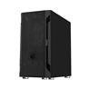 SilverStone FARA H1M Tempered Glass Micro-ATX Case - Black