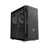 SilverStone FARA H1M Tempered Glass Micro-ATX Case - Black