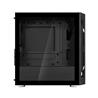 SilverStone FARA H1M Tempered Glass Micro-ATX Case - Black