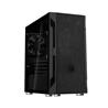 SilverStone FARA H1M Tempered Glass Micro-ATX Case - Black