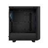 Fractal Design Meshify 2 Compact Lite RGB Black TG High-Airflow Light Tinted Tempered Glass Window PC ATX Mid Tower Computer...