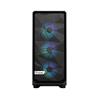 Fractal Design Meshify 2 Compact Lite RGB Black TG High-Airflow Light Tinted Tempered Glass Window PC ATX Mid Tower Computer...