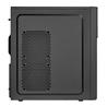 SilverStone Technology Precision Series Black ATX Tower Case PS13B, Black