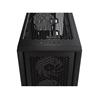 CORSAIR iCUE 4000D RGB Airflow Mid-Tower Case, Black - 3x AF120 RGB ELITE Fans - iCUE Lighting Node PRO Controller - High-Airfl