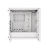 CORSAIR iCUE 4000D RGB Airflow Mid-Tower Case, True White - 3x AF120 RGB ELITE White Fans - iCUE Lighting Node PRO Controller -