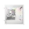 CORSAIR iCUE 5000D RGB Airflow Mid-Tower Case, True White - 3x AF120 RGB ELITE - White Fans - iCUE Lighting Node PRO Control...