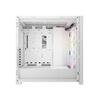 CORSAIR iCUE 5000D RGB Airflow Mid-Tower Case, True White - 3x AF120 RGB ELITE - White Fans - iCUE Lighting Node PRO Control...