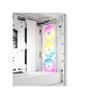 CORSAIR iCUE 5000D RGB Airflow Mid-Tower Case, True White - 3x AF120 RGB ELITE - White Fans - iCUE Lighting Node PRO Control...