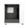 FRACTAL DESIGN North ATX mATX Mid Tower PC Case - Chalk White Chassis with Oak Front and Mesh Side Panel