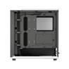 FRACTAL DESIGN North ATX mATX Mid Tower PC Case - Chalk White Chassis with Oak Front and Mesh Side Panel