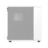 FRACTAL DESIGN North ATX mATX Mid Tower PC Case - Chalk White Chassis with Oak Front and Mesh Side Panel