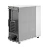 FRACTAL DESIGN North ATX mATX Mid Tower PC Case - Chalk White Chassis with Oak Front and Mesh Side Panel