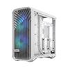 FRACTAL DESIGN Torrent RGB White E-ATX Tempered Glass Window High-Airflow Mid Tower Computer Case