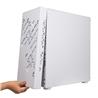 Bitfenix Tracery Mid Tower Case With 2 included White fans 120 cm