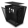 NZXT H9 Flow DUAL-CHAMBER MID-TOWER AIRFLOW CASE - Black(Open Box)