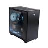 InWin A5 Mid Tower Tempered Glass Case, Black