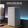 CORSAIR 2000D Airflow Mini-ITX Case, White