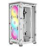 CORSAIR iCUE 2000D RGB Airflow Mini-ITX Case, White(Open Box)