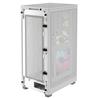 CORSAIR iCUE 2000D RGB Airflow Mini-ITX Case, White(Open Box)