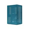 SSUPD Meshroom S Mini ITX Case - Blue - without PCIe Riser Cable