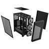 CORSAIR 3000D RGB Tempered Glass Mid-Tower, Black, 3x AR120 RGB Fans