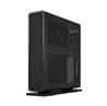 FRACTAL DESIGN Ridge Black Mini-ITX Slim Small Form Factor Console PC Case with PCIe 4.0 Riser