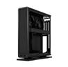 FRACTAL DESIGN Ridge Black Mini-ITX Slim Small Form Factor Console PC Case with PCIe 4.0 Riser